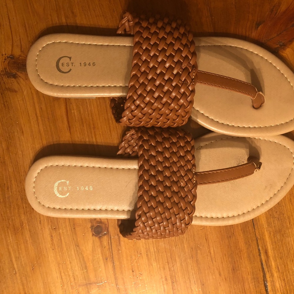 woven sandals